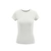 Jiezhan women's clothing|Round neck straight shoulder slim T-shirt 26 - Beige