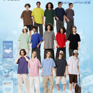 RS Men's Clothing | Sorona Cool Short Sleeve T-Shirt Snowy 240G Quick Dry Sunscreen 50+ UPF Short Sleeve Men