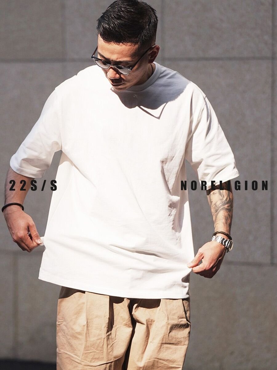 250gsm Heavyweight Cotton T-Shirt Back View