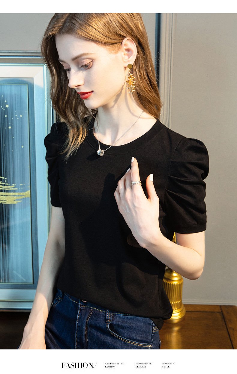 Model Wearing T-Shirt