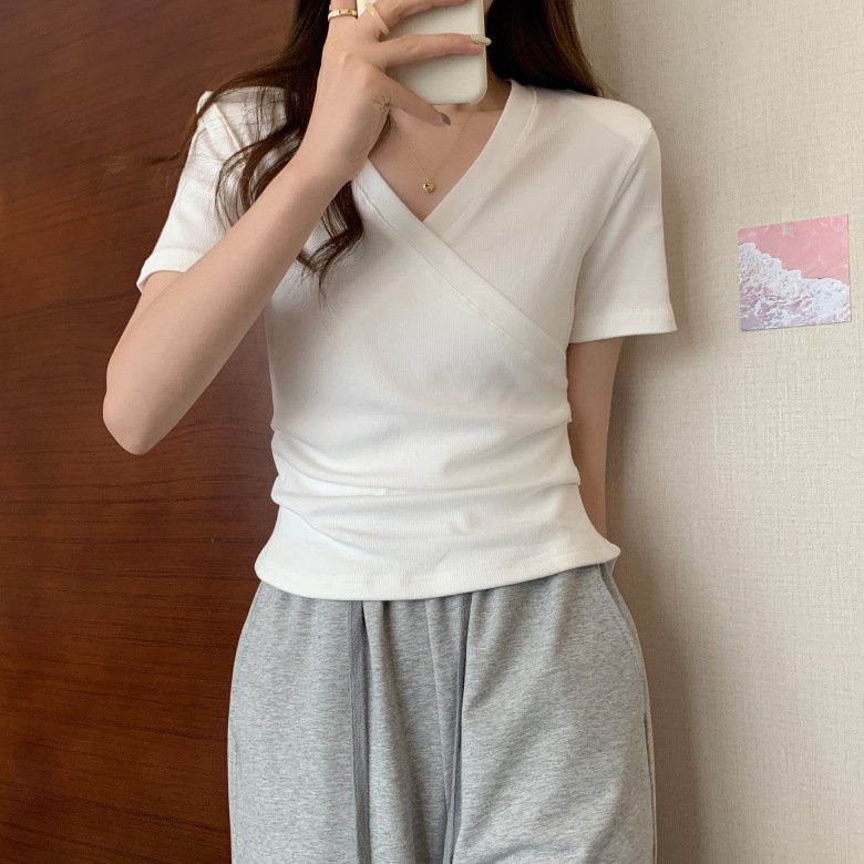 Model Wearing Dress Side View