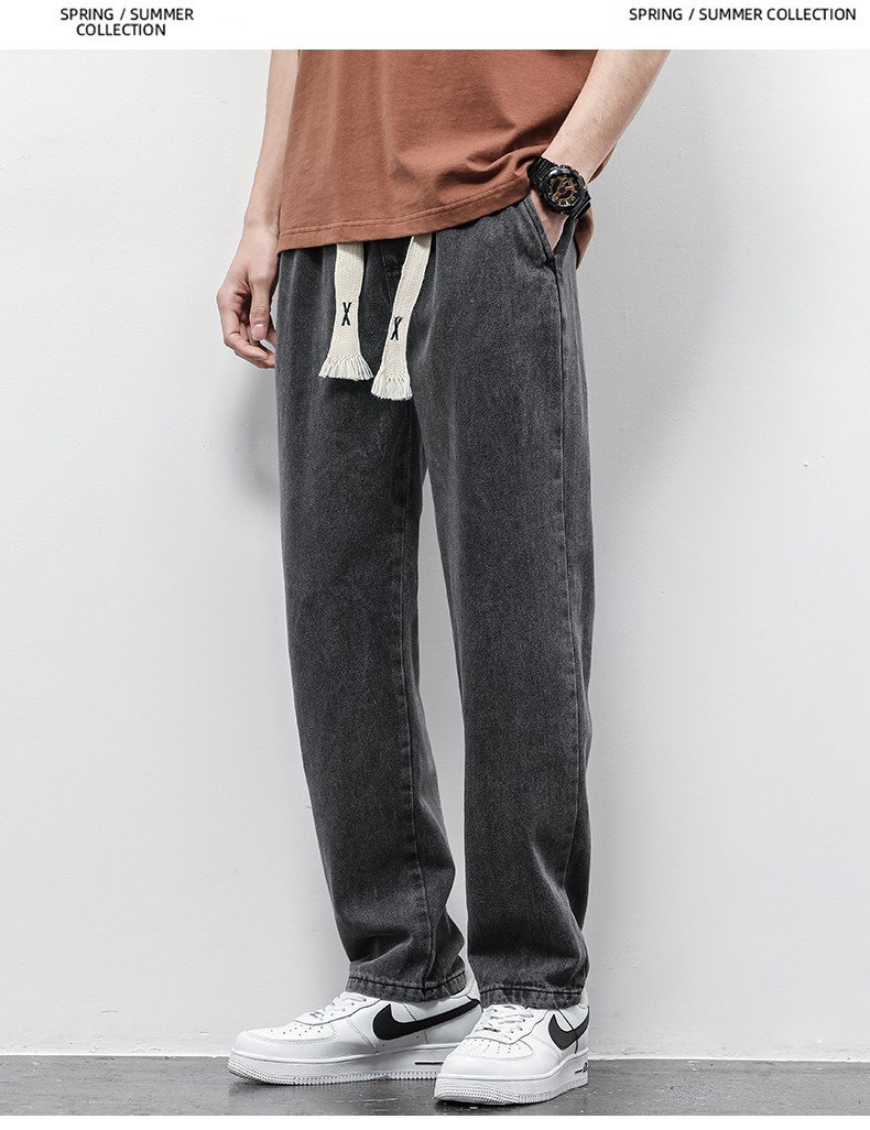 Wholesale Denim Jeans 2026 waistband label detail