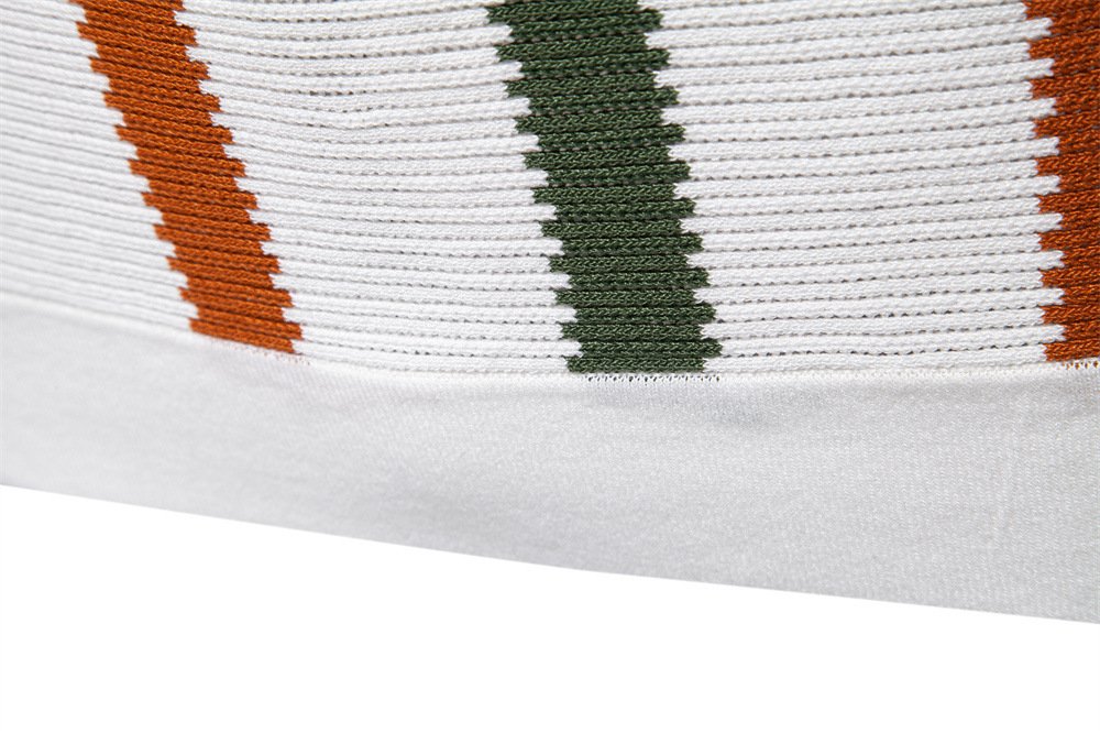 Sleeve Hem Stitching Detail on Polo