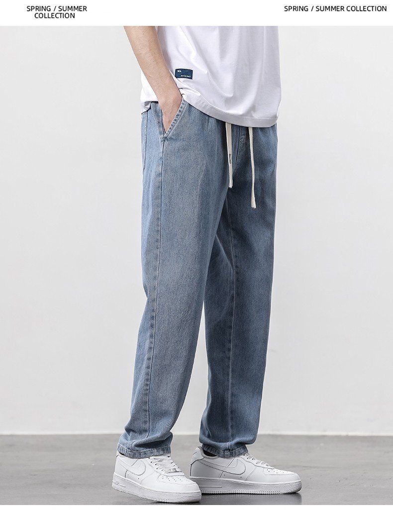 Wholesale Denim Jeans 2026 light blue vintage wash